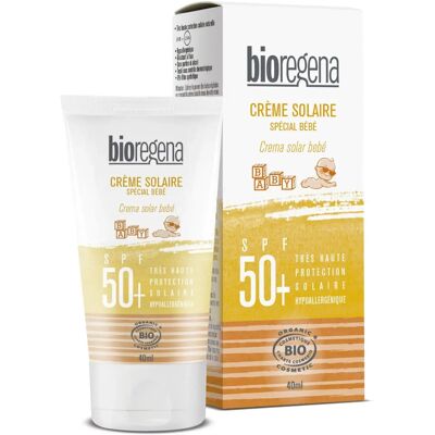 Babyzonnebrandcrème SPF 50+ 40 ml - Zonne- en after-sunproducten voor kinderen Babyzonnebrandcrème SPF 50+ 40 ml - Zonne- en after-sunproducten voor kinderen