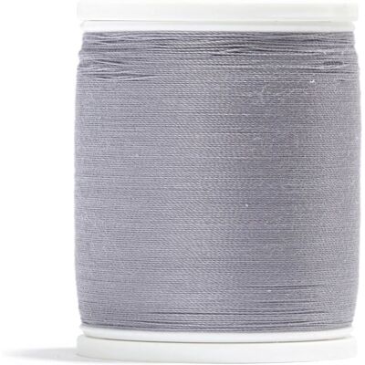 Mondial Tissus - Bobine coton - Gris-Noir - 500m - Thread Mondial Tissus - Bobine coton - Gris-Noir - 500m - Thread