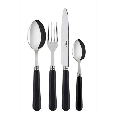 Sabre Paris 24-delars bestickset - Svart Sabre Paris 24-delars bestickset - Svart