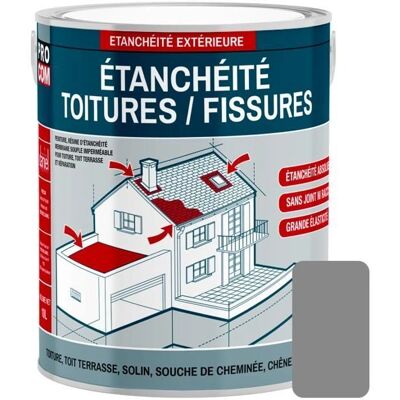 PROCOM 0,75 litres - Résine d'étanchéité élastique, peinture toiture, réparation - Publicité PROCOM 0,75 litres - Résine d'étanchéité élastique, peinture toiture, réparation - Publicité