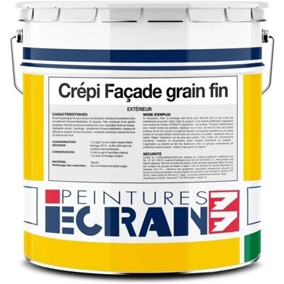 ECRAN Pierre 25 Kg Enduit façade grains fins - Publicité ECRAN Pierre 25 Kg Enduit façade grains fins - Publicité