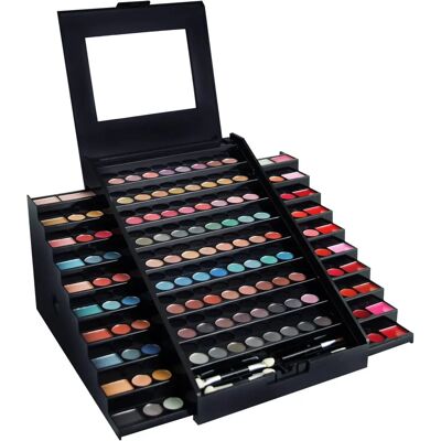 GLOSS Palette de Maquillage Premium Pyramid Noire - 130 pcs - Publicité GLOSS Palette de Maquillage Premium Pyramid Noire - 130 pcs - Publicité
