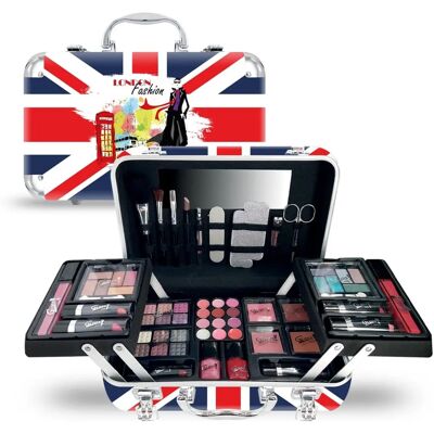 Ensemble de maquillage UK - Ombres, Gloss, Blush - Cadeau de beauté - Publicité Ensemble de maquillage UK - Ombres, Gloss, Blush - Cadeau de beauté - Publicité