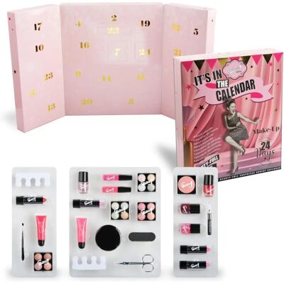Calendrier de l'Avent Beauté GLOSS Rose Nostalgie - 24 pièces - Publicité Calendrier de l'Avent Beauté GLOSS Rose Nostalgie - 24 pièces - Publicité