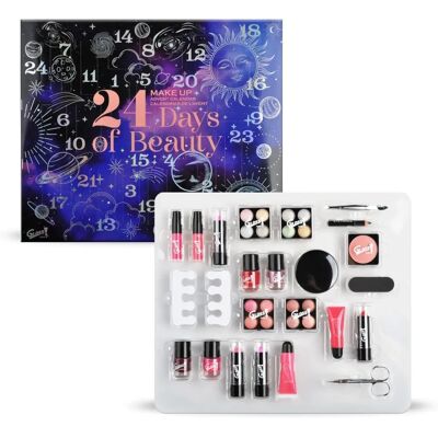 Calendrier de l'Avent Beauté GLOSS Star Secret - 24 pcs - Multicolore - Publicité Calendrier de l'Avent Beauté GLOSS Star Secret - 24 pcs - Multicolore - Publicité