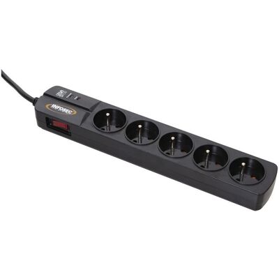 Infosec S5 Black Line II Regleta - Regleta Infosec S5 Black Line II Regleta - Regleta