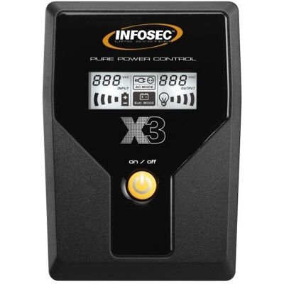 Infosec X3 500 - Sistema de UPS interactivo Infosec X3 500 - Sistema de UPS interactivo