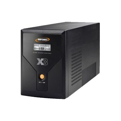 Infosec X3 EX LCD USB 2000 - Onduleur 2 kVA Ligne-Interactive - 4 prises - Publicité Infosec X3 EX LCD USB 2000 - Onduleur 2 kVA Ligne-Interactive - 4 prises - Publicité