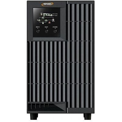 Infosec E4 Value 3000 UPS - Conversion double en ligne, 3kVA 2400W, 4 sorties Infosec E4 Value 3000 UPS - Conversion double en ligne, 3kVA 2400W, 4 sorties