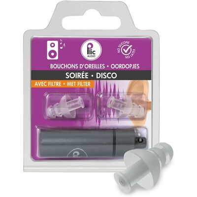 Tappi per le Orecchie Plic Audio per Notte con Filtro - Protezione Uditiva Tappi per le Orecchie Plic Audio per Notte con Filtro - Protezione Uditiva
