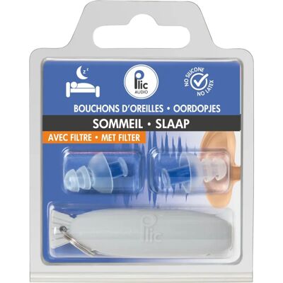 Marque Modèle - Bouchons d'oreilles réutilisables pour dormir avec filtre - Publicité Marque Modèle - Bouchons d'oreilles réutilisables pour dormir avec filtre - Publicité