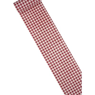 Marque Modèle Motif Gingham - Chemin de table pour mariage et fête - Publicité Marque Modèle Motif Gingham - Chemin de table pour mariage et fête - Publicité