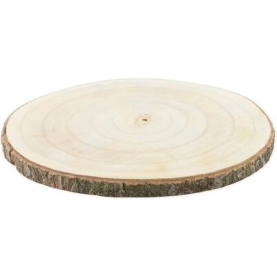 Jadeo Rondin de Bois Naturel - 28-33 cm - Tronçon de bois - Publicité Jadeo Rondin de Bois Naturel - 28-33 cm - Tronçon de bois - Publicité