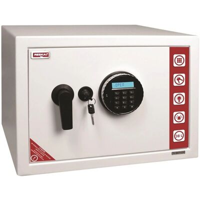 Reskal Tresor SE3 Premium 38,5L Weiß - Safe Reskal Tresor SE3 Premium 38,5L Weiß - Safe
