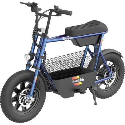 Scooter eléctrico Urbanglide Thunder 160 - 25 km/h, 350W, Azul Scooter eléctrico Urbanglide Thunder 160 - 25 km/h, 350W, Azul