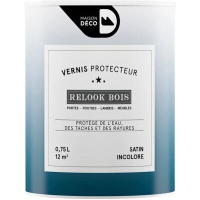 Vernis incolore Maison Deco - Protection du bois - Publicité Vernis incolore Maison Deco - Protection du bois - Publicité