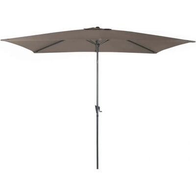 PERAGA SHOP Parasol Rectangulaire 3x2 Taupe - Parasol - Publicité PERAGA SHOP Parasol Rectangulaire 3x2 Taupe - Parasol - Publicité
