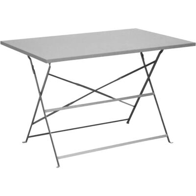 Table d'appoint en acier Cuba de Proloisirs - Extérieur, Pliable - Publicité Table d'appoint en acier Cuba de Proloisirs - Extérieur, Pliable - Publicité