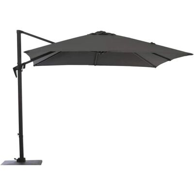 Parasols déportés Roma - Aluminium - Gris - Ombre de Jardin - Publicité Parasols déportés Roma - Aluminium - Gris - Ombre de Jardin - Publicité