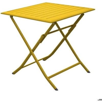 Table pliante en aluminium Lorita 70cm - Mobilier de jardin - Publicité Table pliante en aluminium Lorita 70cm - Mobilier de jardin - Publicité