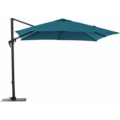 Proloisirs Roma 3x3m Parasol en aluminium - Parasol - Publicité Proloisirs Roma 3x3m Parasol en aluminium - Parasol - Publicité