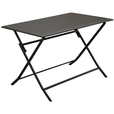 Proloisirs - Lorita - 110x70 cm - Aluminium - Table - Publicité Proloisirs - Lorita - 110x70 cm - Aluminium - Table - Publicité