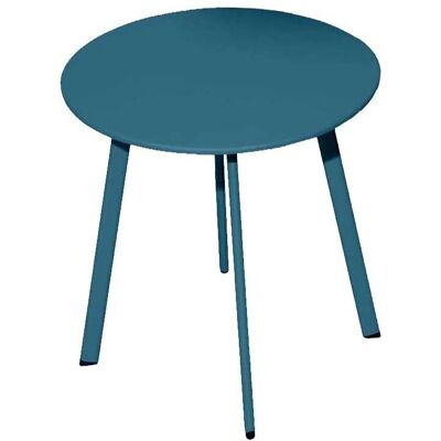 Proloisirs Table d'Extérieur Massai Bleu - Table d'Appoint - Publicité Proloisirs Table d'Extérieur Massai Bleu - Table d'Appoint - Publicité