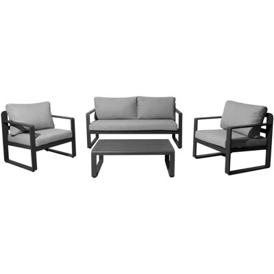 Proloisirs Mojito II - Graphite - Gris - Ensemble extérieur - Publicité Proloisirs Mojito II - Graphite - Gris - Ensemble extérieur - Publicité