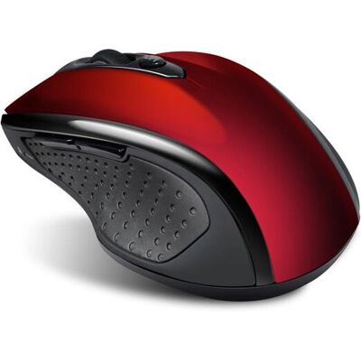 Souris optique sans fil Advance S-6D-RE - 6 boutons - 1000 DPI - Droite - Publicité Souris optique sans fil Advance S-6D-RE - 6 boutons - 1000 DPI - Droite - Publicité
