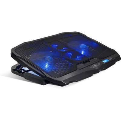 Spirit of Gamer Airblade 600 Laptop-Kühler - 17" - Schwarz, Blau Spirit of Gamer Airblade 600 Laptop-Kühler - 17" - Schwarz, Blau