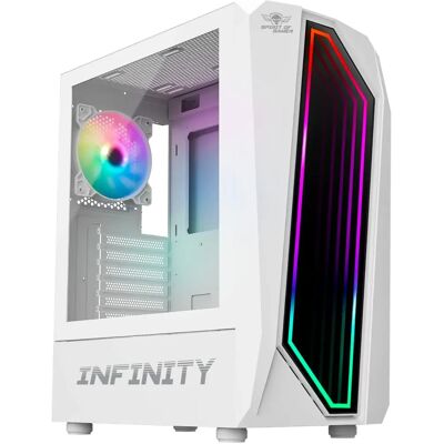 Spirit of Gamer INFINITY Fehér - RGB Számítógépház Spirit of Gamer INFINITY Fehér - RGB Számítógépház