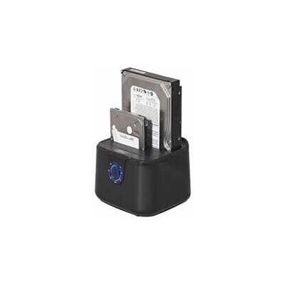 Advance 45607 Speicherlaufwerk-Docking-Station - USB-C, Schwarz Advance 45607 Speicherlaufwerk-Docking-Station - USB-C, Schwarz