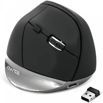 Advance S-V185RF Kabellose Maus - Ergonomisch, 2400 DPI Advance S-V185RF Kabellose Maus - Ergonomisch, 2400 DPI