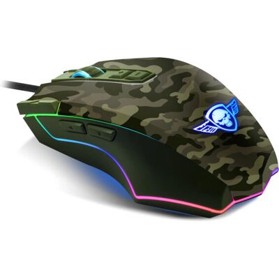 Souris Spirit of Gamer Elite-M50 - 4000 DPI Ambidextre - Publicité Souris Spirit of Gamer Elite-M50 - 4000 DPI Ambidextre - Publicité