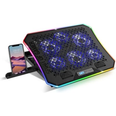 Spirit of Gamer Notebook Kühler RGB LED - 17" bis 19" Spirit of Gamer Notebook Kühler RGB LED - 17" bis 19"