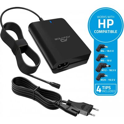Advance HP Notebook Ladegerät - 90W, 5 Anschlüsse - Innenbereich Advance HP Notebook Ladegerät - 90W, 5 Anschlüsse - Innenbereich