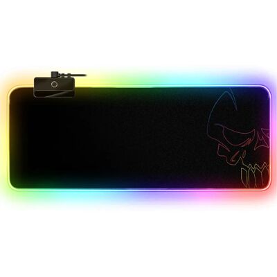 Alfombrilla de ratón RGB XXL Spirit Of Gamer Darkskull - Negro, Multicolor Alfombrilla de ratón RGB XXL Spirit Of Gamer Darkskull - Negro, Multicolor
