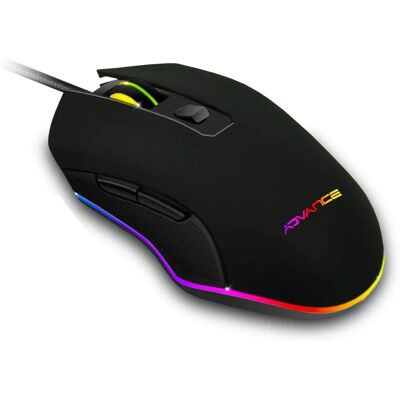 Advance GTA 210 Gaming-Maus - 2400 DPI, RGB, 6 Tasten - Schwarz Advance GTA 210 Gaming-Maus - 2400 DPI, RGB, 6 Tasten - Schwarz