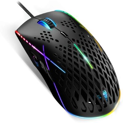Souris Spirit of Gamer XPERT-M100 - Ambidextre, 12400 DPI - Souris Gaming - Publicité Souris Spirit of Gamer XPERT-M100 - Ambidextre, 12400 DPI - Souris Gaming - Publicité