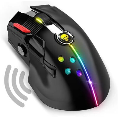 Mouse Gaming Sem Fio Spirit Of Gamer XPERT-M600 - 12000DPI, RGB, 12 Botões Mouse Gaming Sem Fio Spirit Of Gamer XPERT-M600 - 12000DPI, RGB, 12 Botões