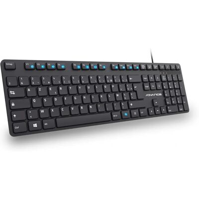Clavier filaire USB ultime WORKMATE - Clavier Gaming Avancé - 802603b - Publicité Clavier filaire USB ultime WORKMATE - Clavier Gaming Avancé - 802603b - Publicité