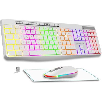 Advance R-TYPE Combo - Clavier et souris RGB sans fil pour Windows et Mac - Publicité Advance R-TYPE Combo - Clavier et souris RGB sans fil pour Windows et Mac - Publicité