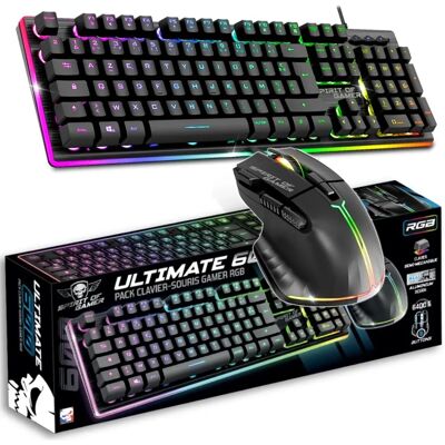 Spirit Of Gamer - Ultimate 600 - Clavier et Souris Pack - Publicité Spirit Of Gamer - Ultimate 600 - Clavier et Souris Pack - Publicité