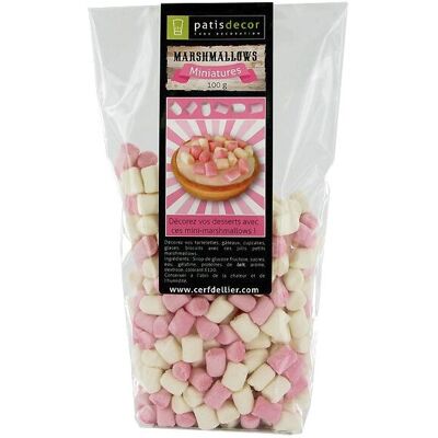 Patisdécor - P2550 - Rose - Jaune - Mini Marshmallows - Publicité Patisdécor - P2550 - Rose - Jaune - Mini Marshmallows - Publicité