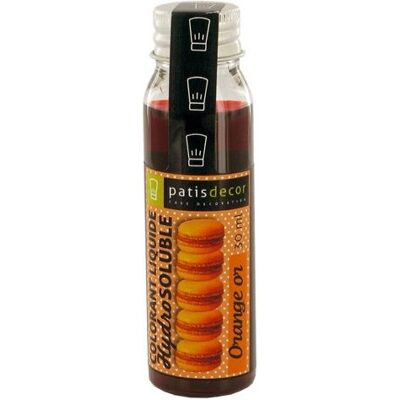 Patisdécor - P1154 - Orange - 30 ml - Colorant alimentaire - Publicité Patisdécor - P1154 - Orange - 30 ml - Colorant alimentaire - Publicité