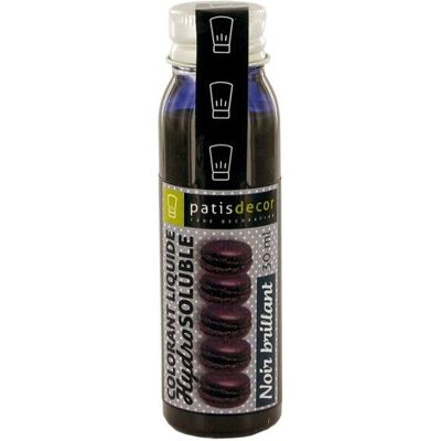 Patisdécor - P1170 - noir - 30 ml - Colorant alimentaire - Publicité Patisdécor - P1170 - noir - 30 ml - Colorant alimentaire - Publicité