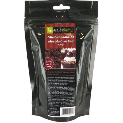 Patisdécor - P3023 - Chocolat au lait - pépites - chocolat - Publicité Patisdécor - P3023 - Chocolat au lait - pépites - chocolat - Publicité