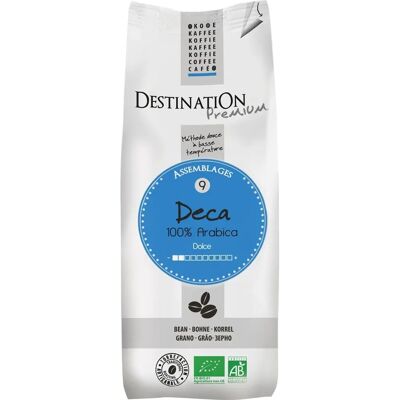 Granos de café descafeinado orgánico Destination - 250g Granos de café descafeinado orgánico Destination - 250g