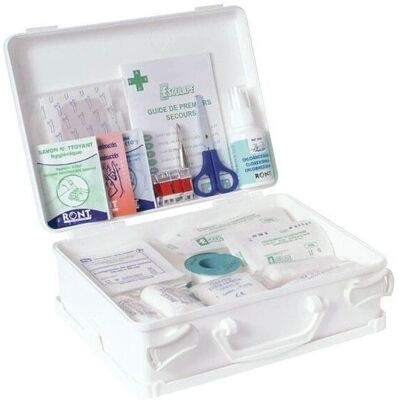 Trousse de Premiers Secours Esculape - Multi-activités 4-8 Personnes - Publicité Trousse de Premiers Secours Esculape - Multi-activités 4-8 Personnes - Publicité