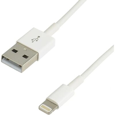 Erard 728335 Handy Kabel - Weiß - 0,95m - USB A Apple 30-pin Erard 728335 Handy Kabel - Weiß - 0,95m - USB A Apple 30-pin